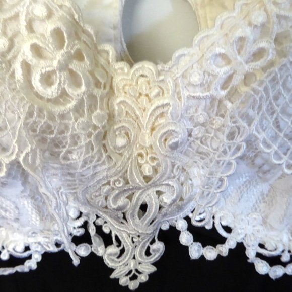 SCOTT McCLINTOCK BRAND WOMENS SHORT BLACK DRESS (PRE-OWNED) SIZE 12 - Picture 5 of 16